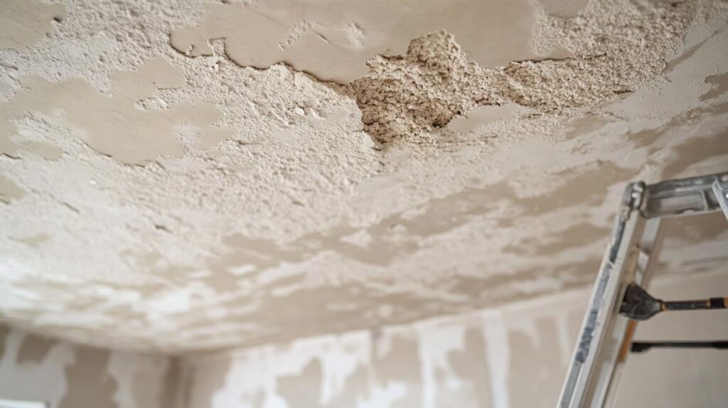 Fissure au plafond : diagnostic, niveau de danger et tarifs des travaux de rénovation