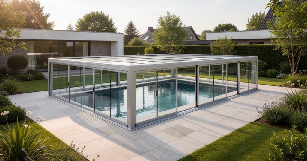 Top 4 des meilleurs abris de piscine en 2026 : Azenco, AbriDeal, Gustave Rideau, Abrisud